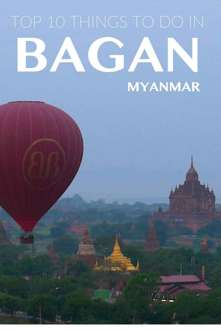 Things to do in Bagan, Myanmar - Pinterest