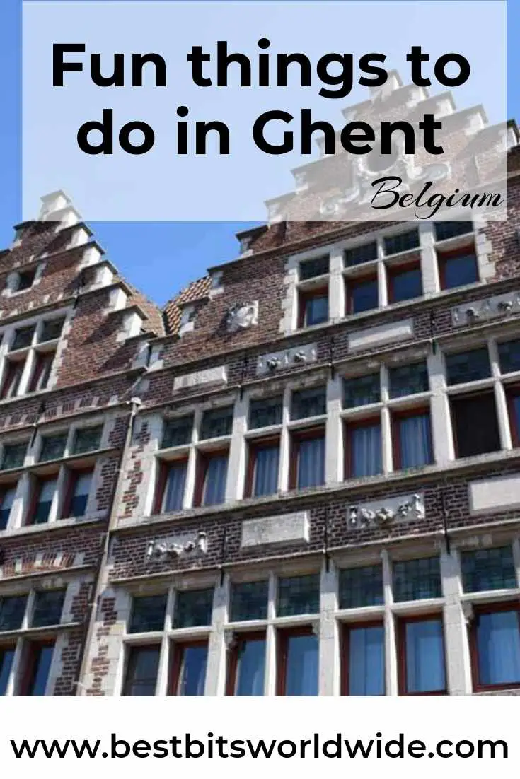 Fun Things to Do in Ghent Belgium - Pinterest