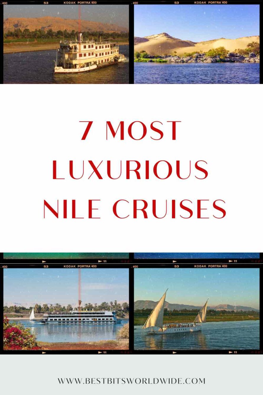 MOST LUXURIOUS NILE CRUISES - PIN